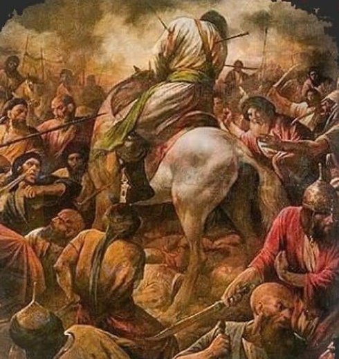 Sh4Zk's tweet photo. The uprising of #ImamHussain is a Battle for the Truth against Falsehood. He sacrifice his life to protect the true Islam and to teach the world that is wrong to accept tyranny,tyrants and supporters of bloodshed. He makes me realized that sacrifice is Victory.  #IStandWithHusain https://t.co/t2rLXRqstE