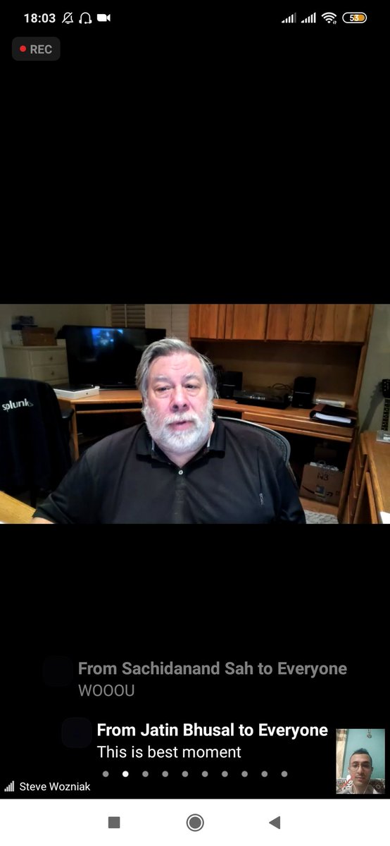 beeplovekarki's tweet image. @stevewoz joined us for @Quantum_Hack that made our day. Entire country had words of thanks to him

#quantumhack #stevewoz #nxtgen #innovatex #danfe