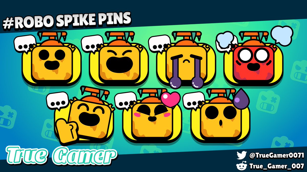 TrueGamer0071's tweet photo. #BrawlStars #BrawlerPins #RoboSpike 
"Inexisting Robo Spike noises!!!" Robo Spike Pins 😄. (Skin Count- 95/108) https://t.co/MACfoSH4wL