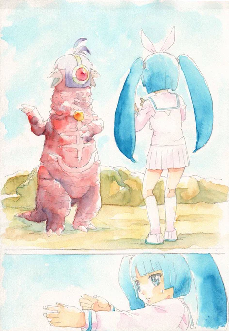 きかラジたんにニパ子の見送りを…と描いてるうちに、ただのカオスになってしまった…

伝わる人には伝わるかもしれない(-_-) #達者でなニパ子 #kikaradi 