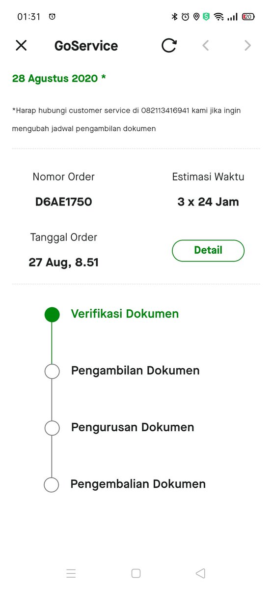 Yazid Vedian on Twitter "Pertama kali menggunakan jasa goservice