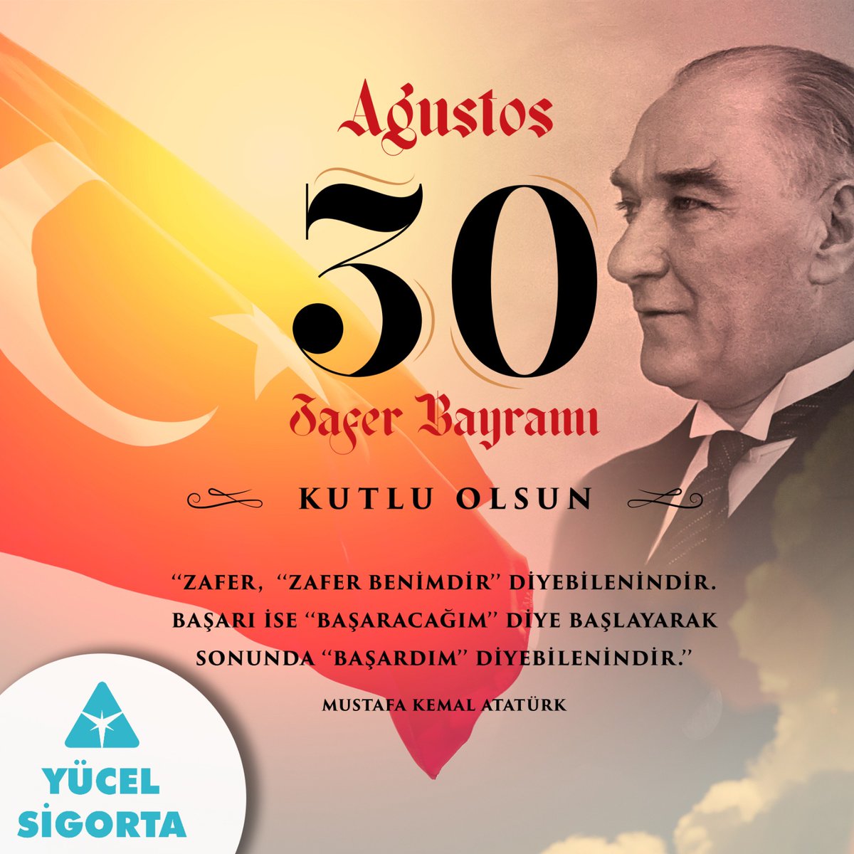yucelsigorta_'s tweet photo. #30Ağustos #ZaferBayramı kutlu olsun. https://t.co/bjFeTo8rRi