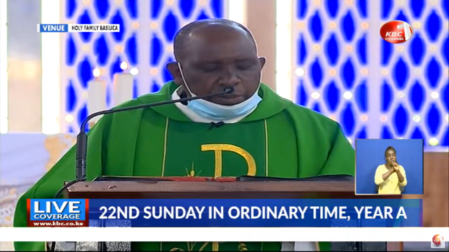 KMahihu's tweet photo. KBC Channel1 News (@KBCChannel1) Tweeted:
Fr Stephen Mbugua: Misappropriation of COVID-19 funds is like murder but God's justice is never delayed. Lets strive to live in a fair and just society. #HolyMass ^PW https://t.co/0sdtrLHEje (https://t.co/jASZc8NZvS)