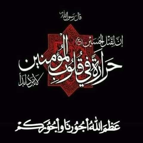 عظم الله اجورنا واجوركم باستشهاد الامام الحسين ع 
عاشوراء هذه السنة بنكهة ثورة تشرين
