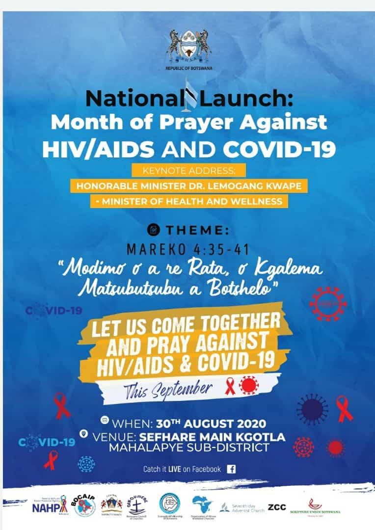 NAHPA2's tweet photo. MOP - Against HIV/AIDS and COVID19, catch us live on BTV and BW Government Facebook page! 💪🏽😷🙏🏽🇧🇼💯 https://t.co/gSTMv5Cc3G