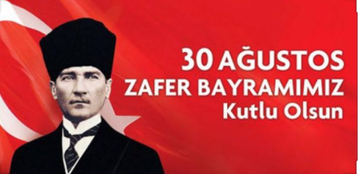 Sonsuz minnettarlıkla, daima izinden yürüyeceğimize and olsun. 
Zafer Bayramımız kutlu olsun!#ZaferBayramımızKutluOlsun #30AgustosZaferBayrami