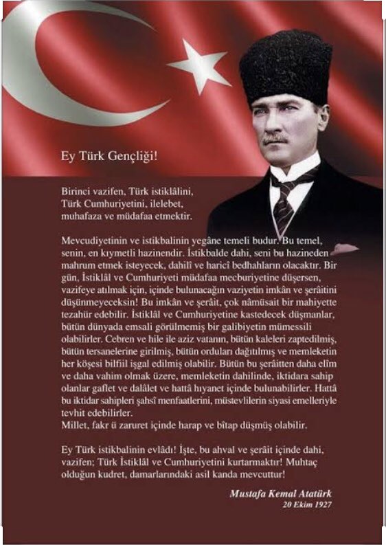 cemilmericiho's tweet photo. Şanlı zaferimiz 98.yılında. Zaferin mimarlarından olan başta Başkumandan Mustafa Kemal Atatürk olmak üzere aziz şehitlerimizi ve gazilerimizi minnetle ve rahmetle anıyoruz. Zafer, ulu Türk milletine kutlu olsun. #30AgustosZaferBayramimiz https://t.co/i3tXyjJAUC