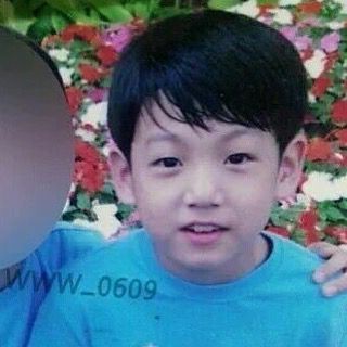 jungkook's baby photos but as you scroll down he gets older ~ a thread 