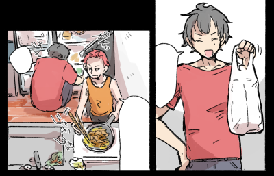 ノバス描いてる 