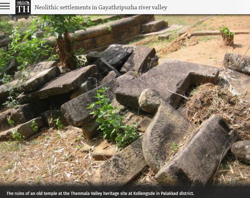 A small example about how True Indology is spreading fake news about Kerala since 2015.Back in 2016, this idiot took the photo of Neolithic settlements from a 2013 Hindu Article and painted them as a Temple destroyed by Tipu Sultan.When caught red handed, he started crying.