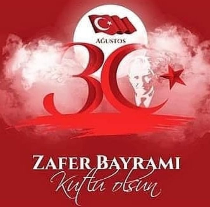 30 Ağustos zafer bayramımız kutlu olsun🇹🇷🇹🇷🇹🇷