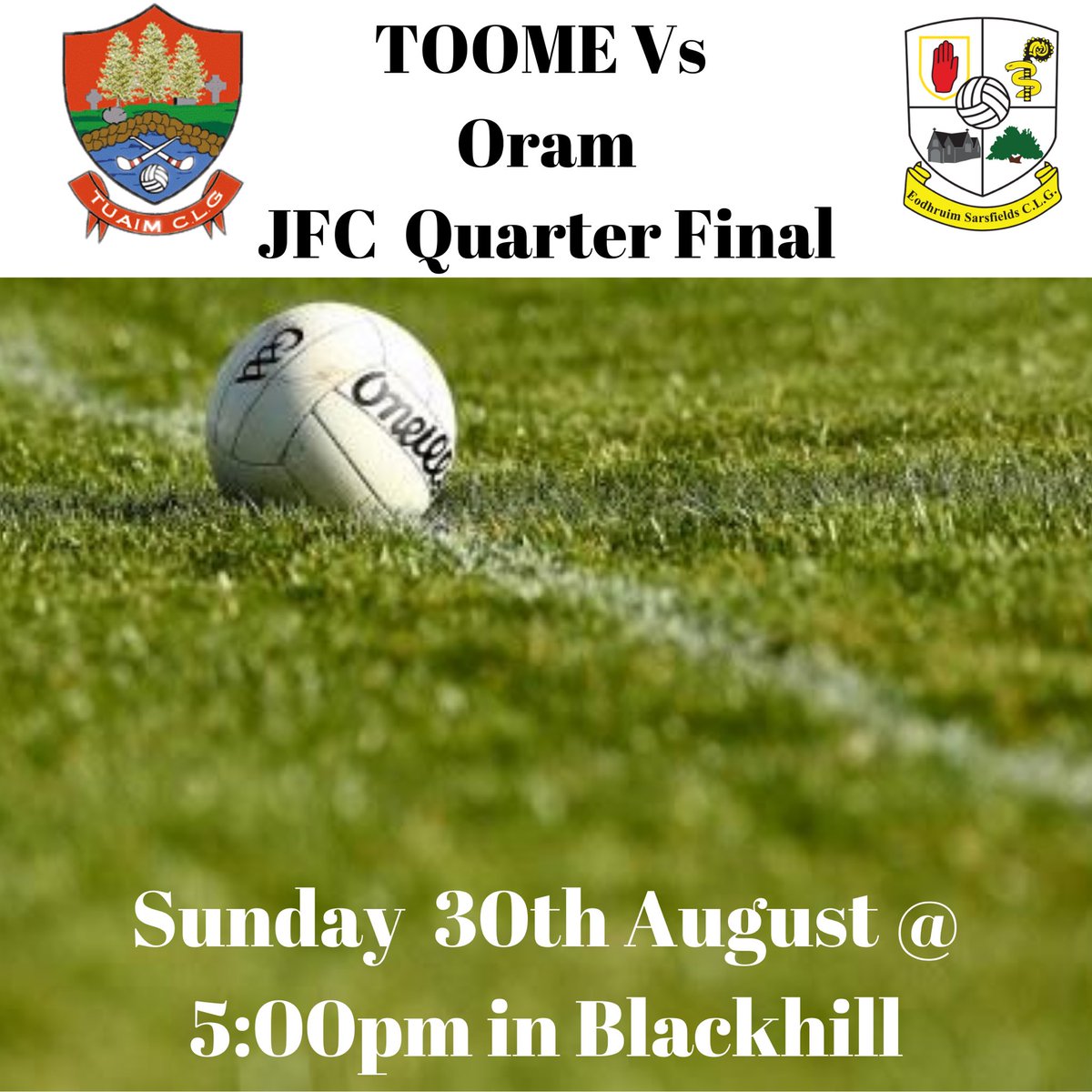 Toome GFC tweet media