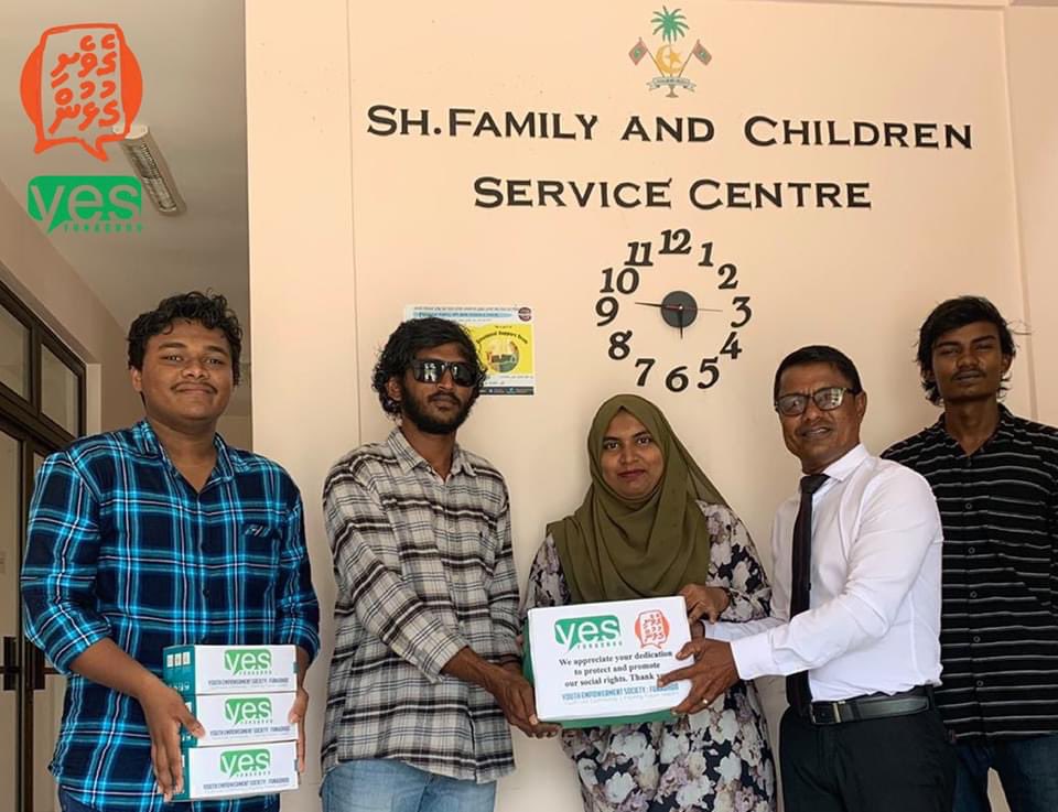 YESFunadhoo's tweet photo. We appreciate your dedication to protect and promote our social rights. Thank you. Here is a little gesture of appreciation from YES:Funadhoo. 
#Yes4youth 
#Yesfunadhoo
@MoGFSSmv https://t.co/lIXp0EAvuY