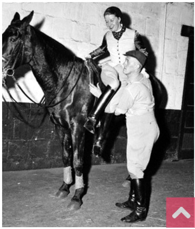 #38An equestrian medalist who couldn’t feel her legs In 1944, Lis Hartel contracted Polio;despite that, at 1952 Helsinki games, she won silver in what was a largely male dominated sport till thenImages of her being helped off her horse show how difficult it must have been