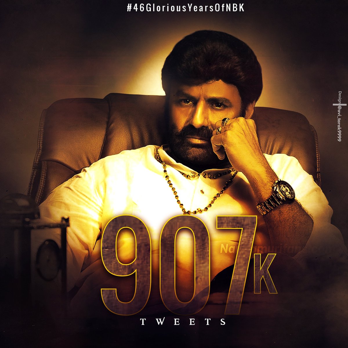 Checkmate 😎🔥

Finally 907K+ Roaring Tweets💥

Only Hero from his Generation to have Two 900K+ Trends (B'day+Anniversary)

#46GloriousYearsOfNBK #NBK