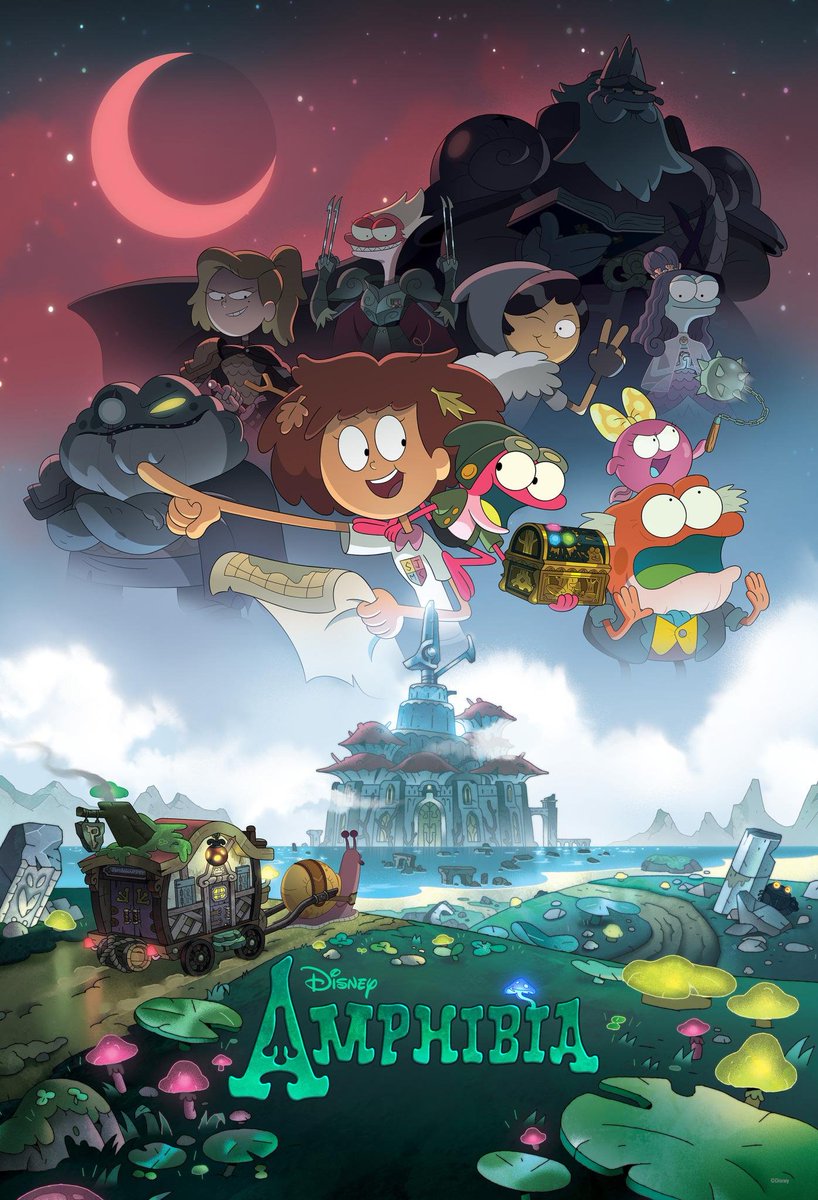 Now that  #TheOwlHouse and  #InfinityTrain are on hiatus,  #Amphibia is now the only show currently still airing new episodes worth checking out.I hope people take this time to watch it as it is such an underappreciated show...