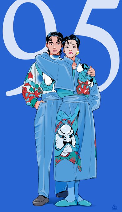 「blue background」 illustration images(Popular｜RT&Fav:50)