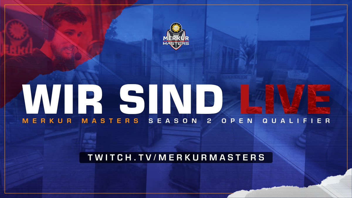 🔴 Open Qualifier #4 – LIVE 🔴

Heute wird ein besonderer Tag, da das Spektakel um wichtige Punkte und somit 6000€ diesmal vom legendären Muxoor kommentiert wird! 

🆚 Coverage: csnews.de/e/mm-s2-oq-4
⚔️ Round of XY

📺 twitch.tv/MerkurMasters
🎙️ <a href="/muxoor/">Maximilian Schlosser</a>

#FairerWettkampf🌞