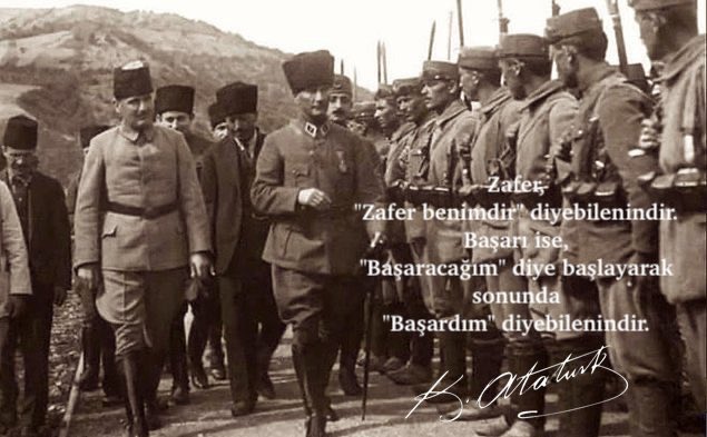 tamercal's tweet photo. Ulusumuzun 30 Ağustos Zafer Bayramı kutlu olsun… Bağımsızlığımızı armağan eden Ulu Önder Gazi Mustafa Kemal ATATÜRK ve silah arkadaşları şehitlerimize saygı ve şükranlarımızla… https://t.co/QYLXrhqew5