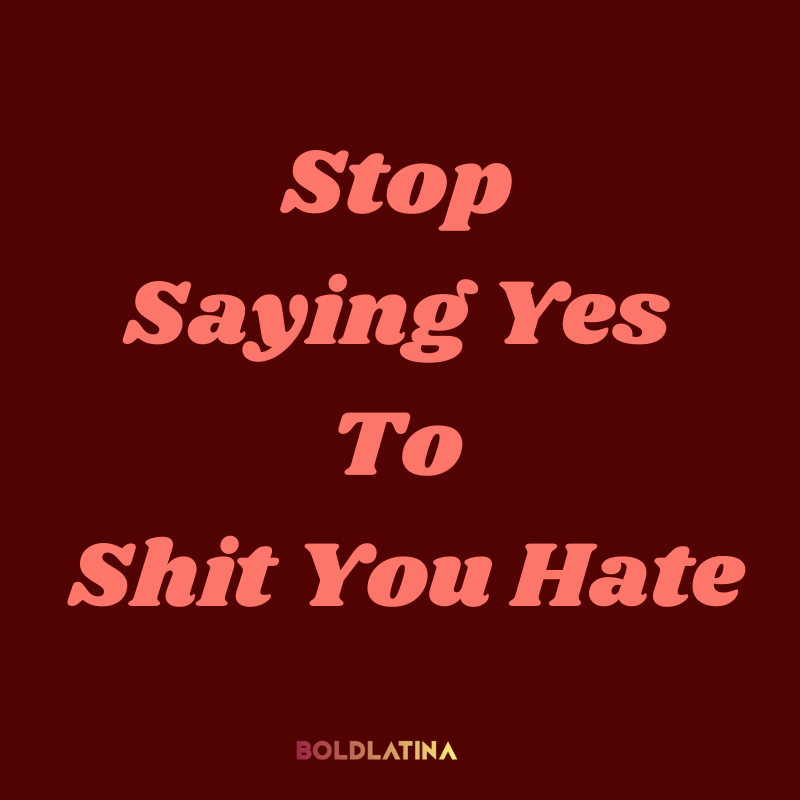 BoldLatina's tweet photo. Understanding your time and worth. 💁 Do you ever struggle to say 'no'?
#BoldLatina #Latinx #Latinas #LatinaPower #LatinaAF #USLatina #Chingonas #WOC #Mujeres #AfroLatina https://t.co/C1A9UWdFp7