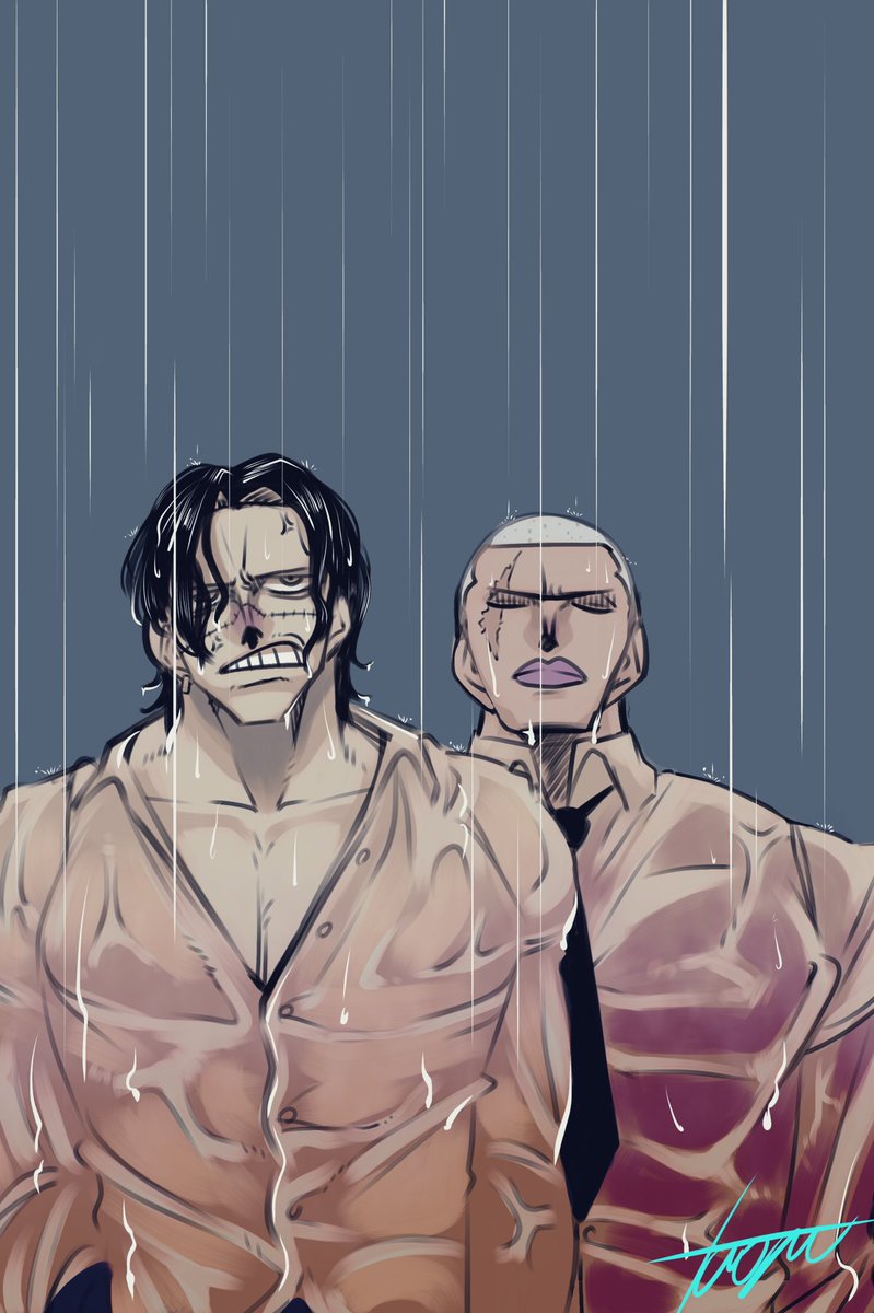 たおる 傘を忘れてしまったmr 1とずぶ濡れの社長 ワンピース Onepiece