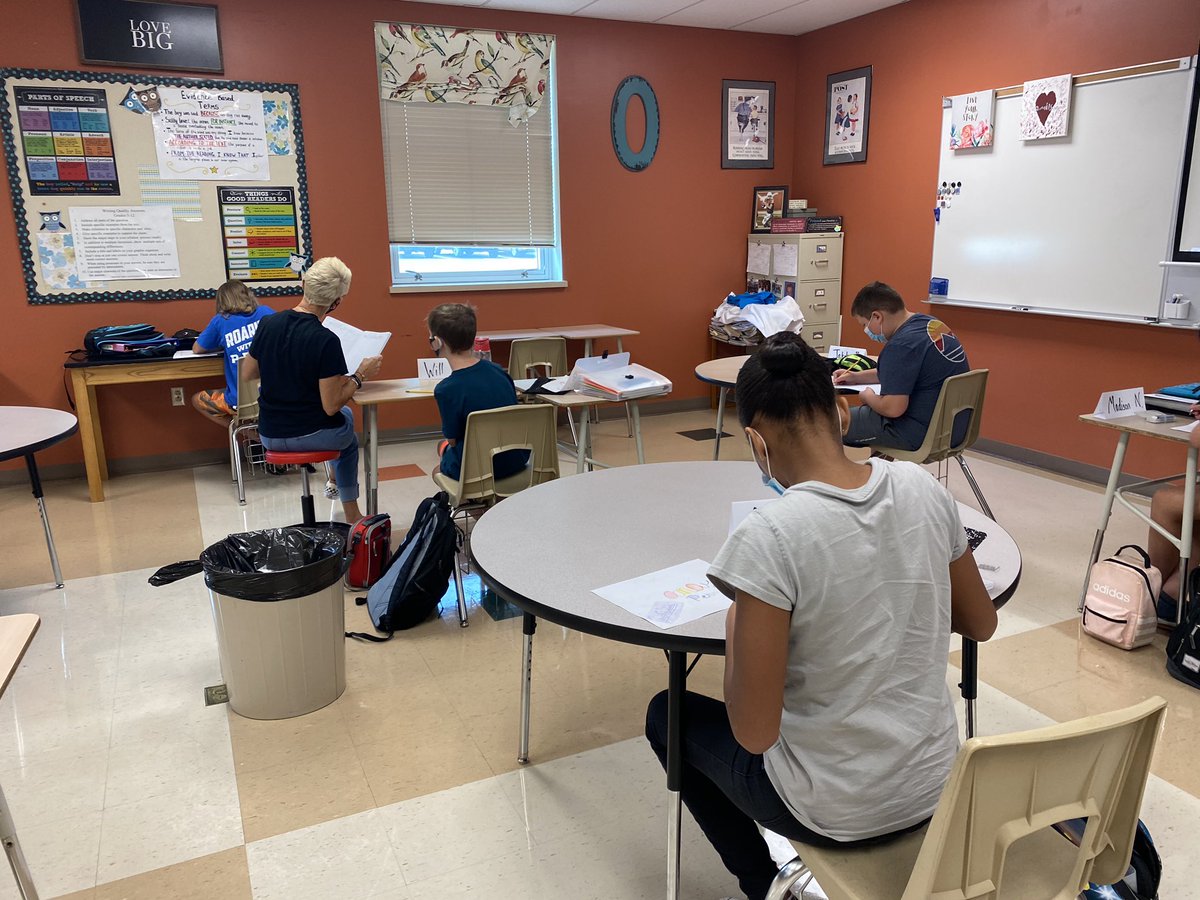 We are so happy to have our kiddos back in the classroom! We are looking forward to the day when everyone can be back at the same time! Until that time, we are focusing on having more individual student learning support while having less students in each classroom. <a href="/officialSPS/">Springfield Public Schools</a>