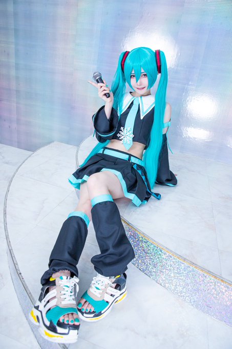 コスプレイヤーしらゆき（しらゆきミク）のTwitter画像1