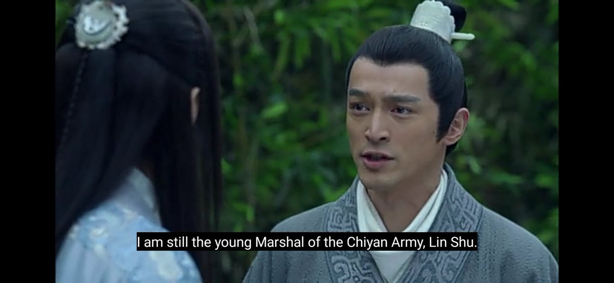 They could have ended it here but naah. At first, I was very mad at the ending. Why won't they let MCS just die peacefully instead of pushing him into this war situation...but now that I think about it, MCS really wanted to be Lin Shu again. He said so himself.