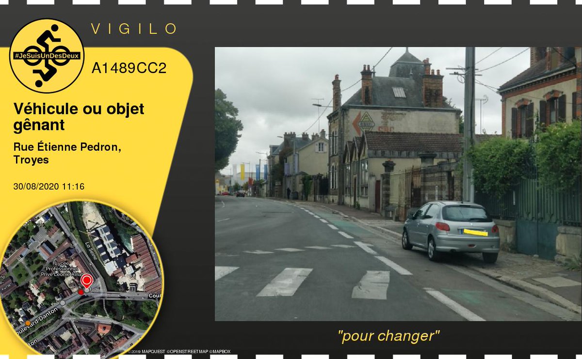 VigiloTroyes's tweet photo. pour changer

#TCM_A1489CC2 #Troyes
Voir sur la carte: https://t.co/avHnDw9VZF https://t.co/EdYJzR5PbF