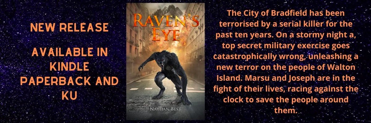 IntotheMidst's tweet image. Thank you to @TaylesbyHayles for designing a new banner to support the release of my latest novel Raven's Eye. #WritingCommunity #author 
Raven's Eye Twitter Banner.jpg