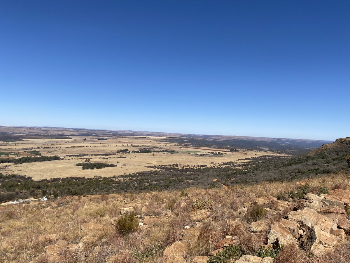 From here, the British could see 100kms in an direction.