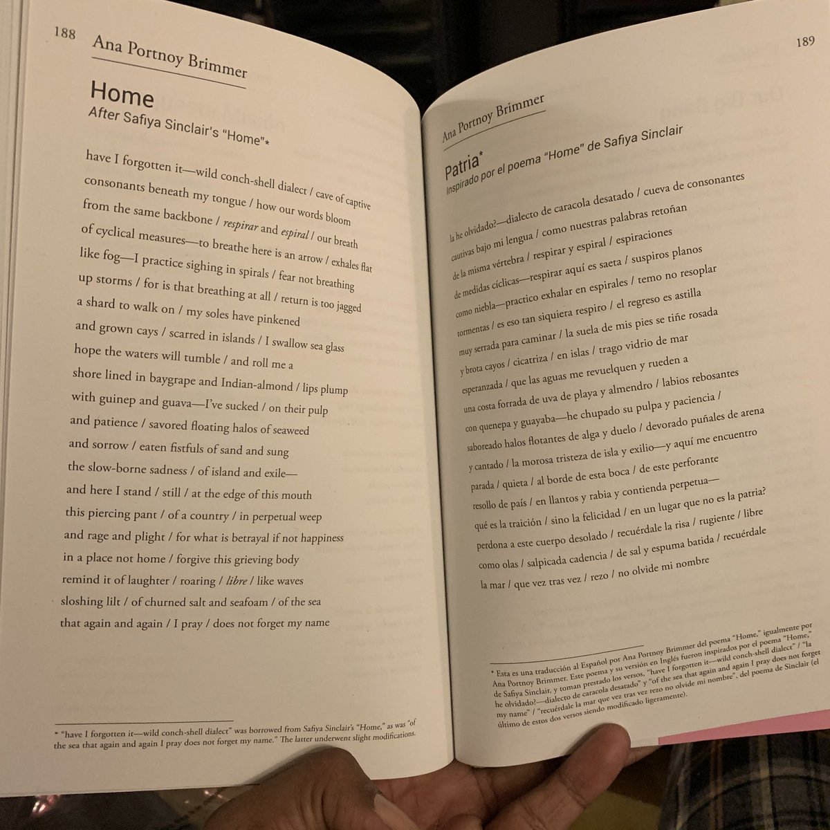 #TheSealeyChallenge 29/31 @breakbeatpoets vol 4 LatiNext: La Bandera

“Mozote does not mean massacre and flowers bloom
   in every place shoes are
left behind.”—In Another World, @Pineda_Janel 

@massybooks #Bookstoprisoners #LinkInBio