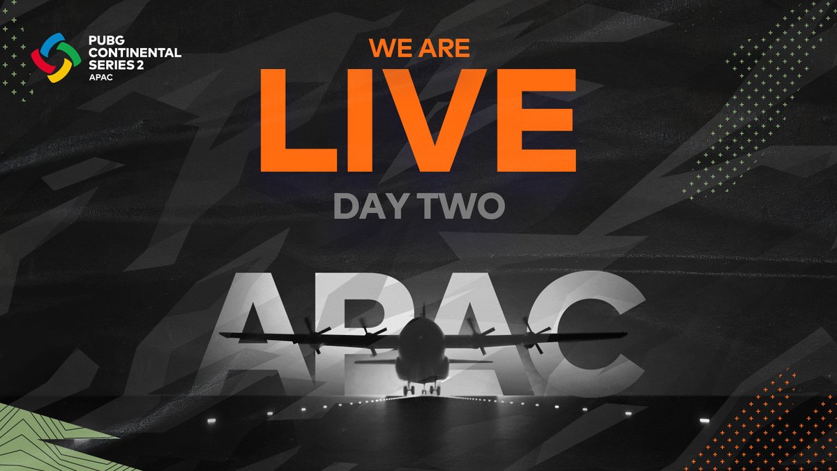 PUBGEsports's tweet photo. PCS2 APAC is LIVE NOW. Watch as some of the world's best PUBG pro teams compete for the title of APAC Champion and a $200k prize purse!

Twitch: https://t.co/2crVimBXx2
YouTube: https://t.co/mBSA7yXkBA 
#PCS2 #PUBGesports https://t.co/f2IABH3dks