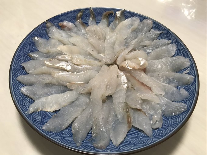 お刺身になった 