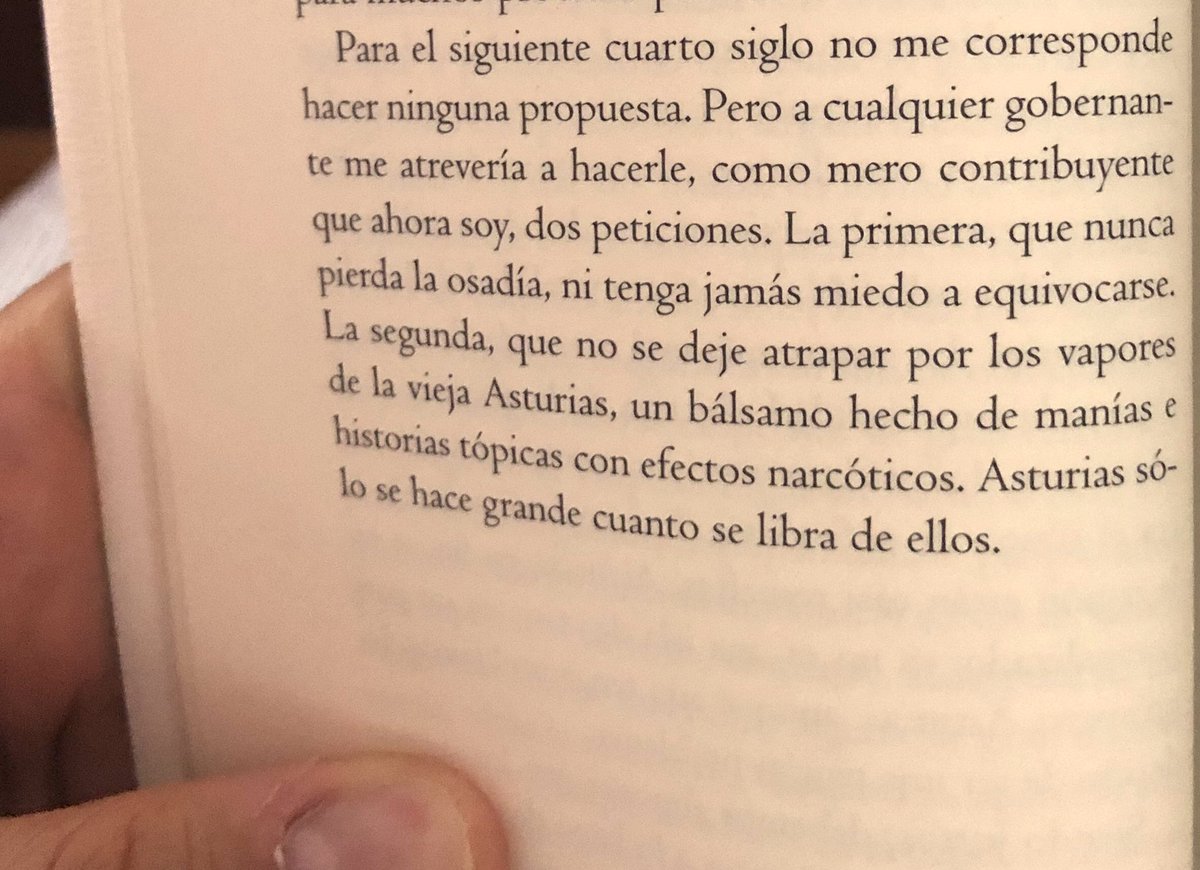 El Presidente Pedro de Silva, en el libro “Los inicios de la Comunidad Autónoma de Asturias” de Oscar Buznego. 
Palabras que siempre tengo muy presentes, desde que prometí la responsabilidad de Presidente del Principado.