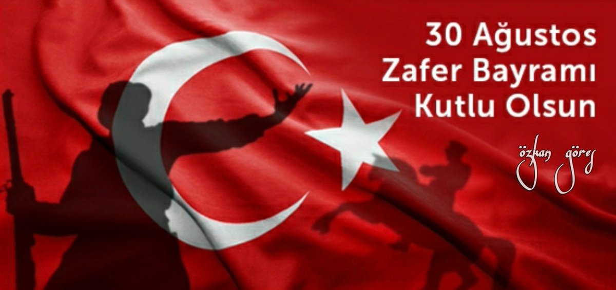 Bizlere bağımsızlığımızı armağan eden Ulu Önder Mustafa Kemal Atatürk ve silah arkadaşları şehitlerimizi saygı ile anıyor, tüm Ulusumuzun 30 Ağustos Zafer Bayramı'nı en içten dileklerimle kutluyorum.

                  🇹🇷 ÖZKAN GÖRES 🇹🇷