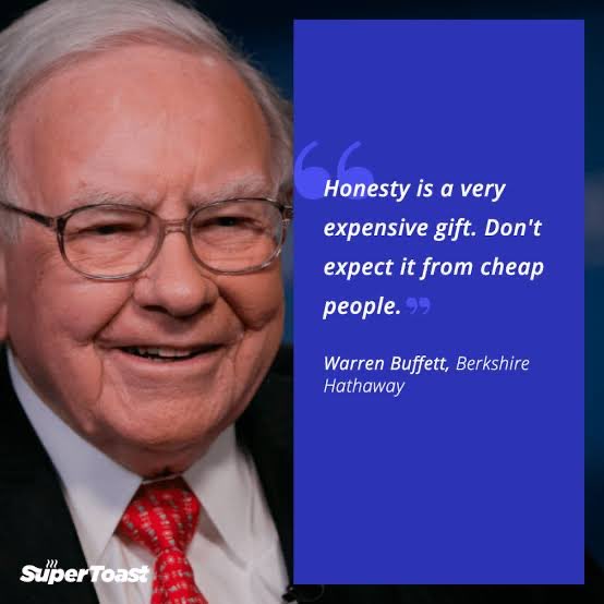 \"Price is what you pay. Value is what you get\"
True inspiration Happy Birthday Warren Buffett. 