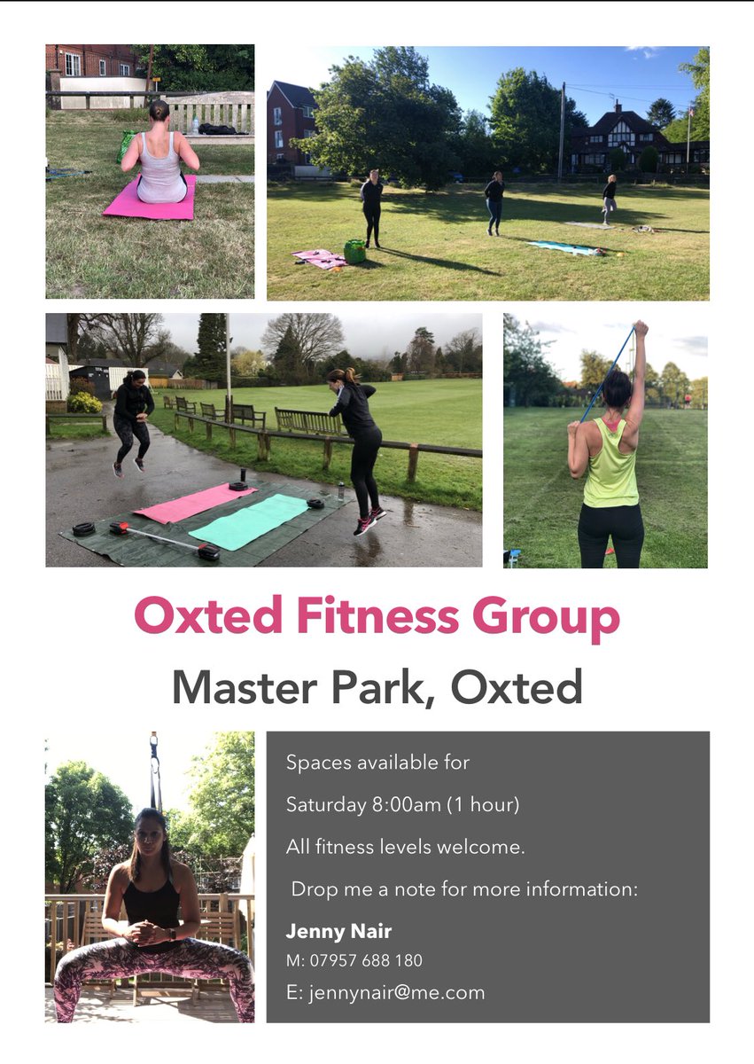 Oxted Fitness Group - Saturday’s 8am
Message me for more details.
#masterpark #oxted @oxted @loveoxted @oxted