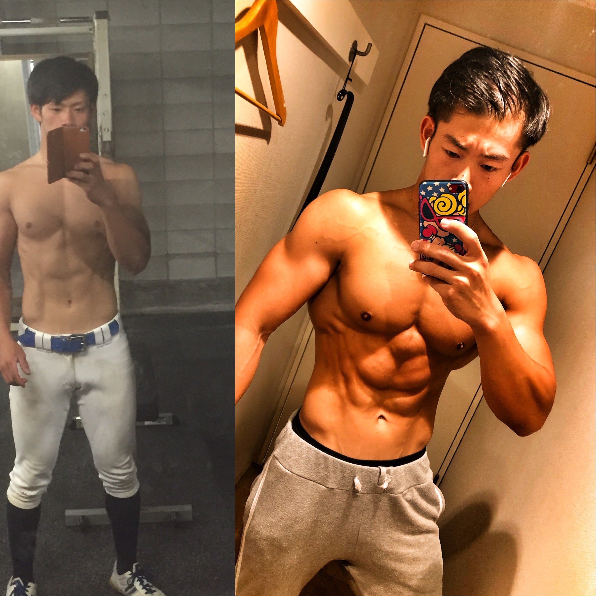 アンカズ@ダイエット✖︎SNSマーケティング on Twitter: "左→2016年 右→2020年 🌈人は変われるを証明する🌈 #ダイエットのモチベーション #アンカズFITNESS #ダイエットビフォーアフター… "