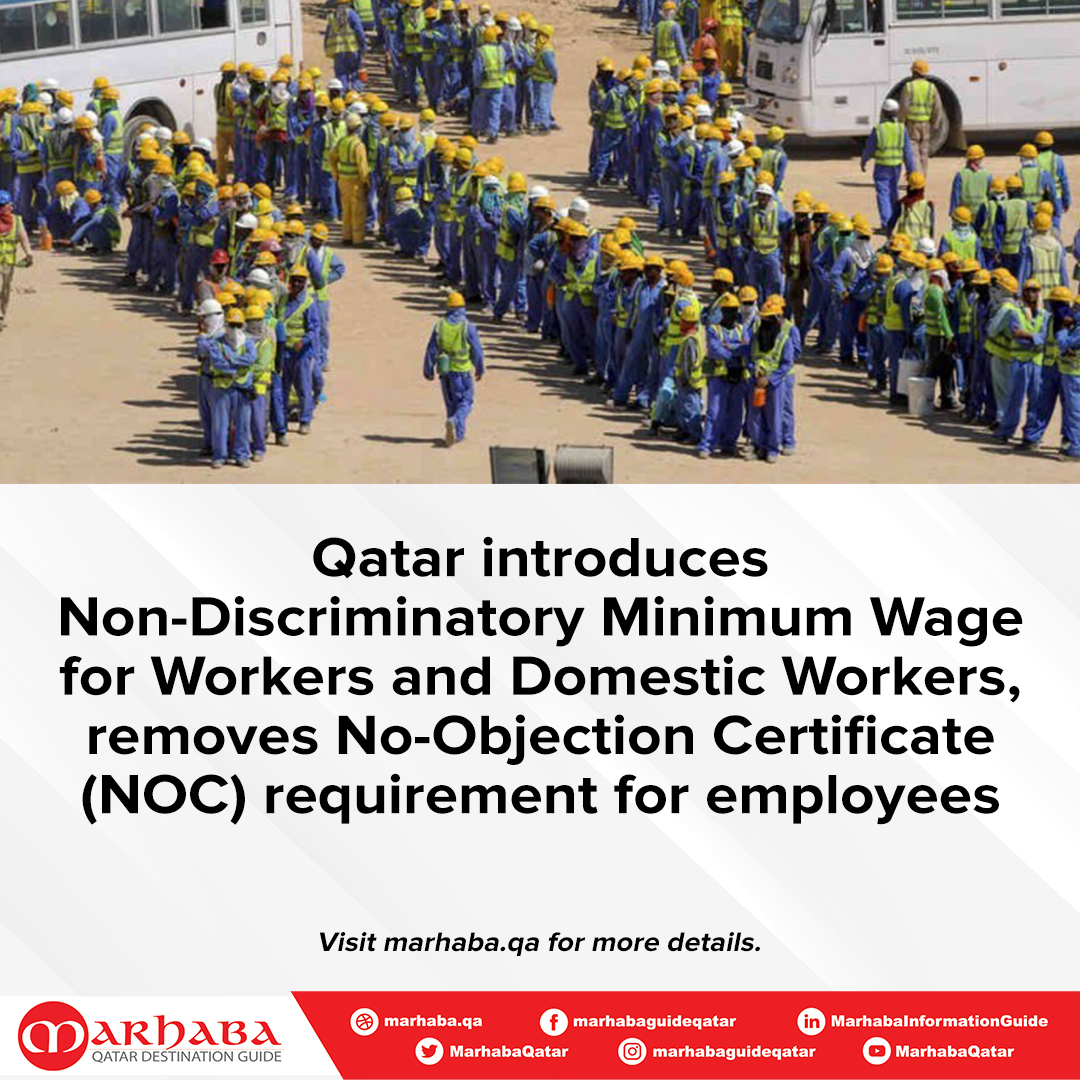 MarhabaQatar's tweet photo. This development is set to drive greater competition in Qatar’s labour market, allowing employees to change employers and allowing employers to attract the best talent in the local market. 

Read more details on Marhaba: https://t.co/Yenyi2WLsp

#Qatar #LabourLaw #ADSLA https://t.co/fYPdZumscU