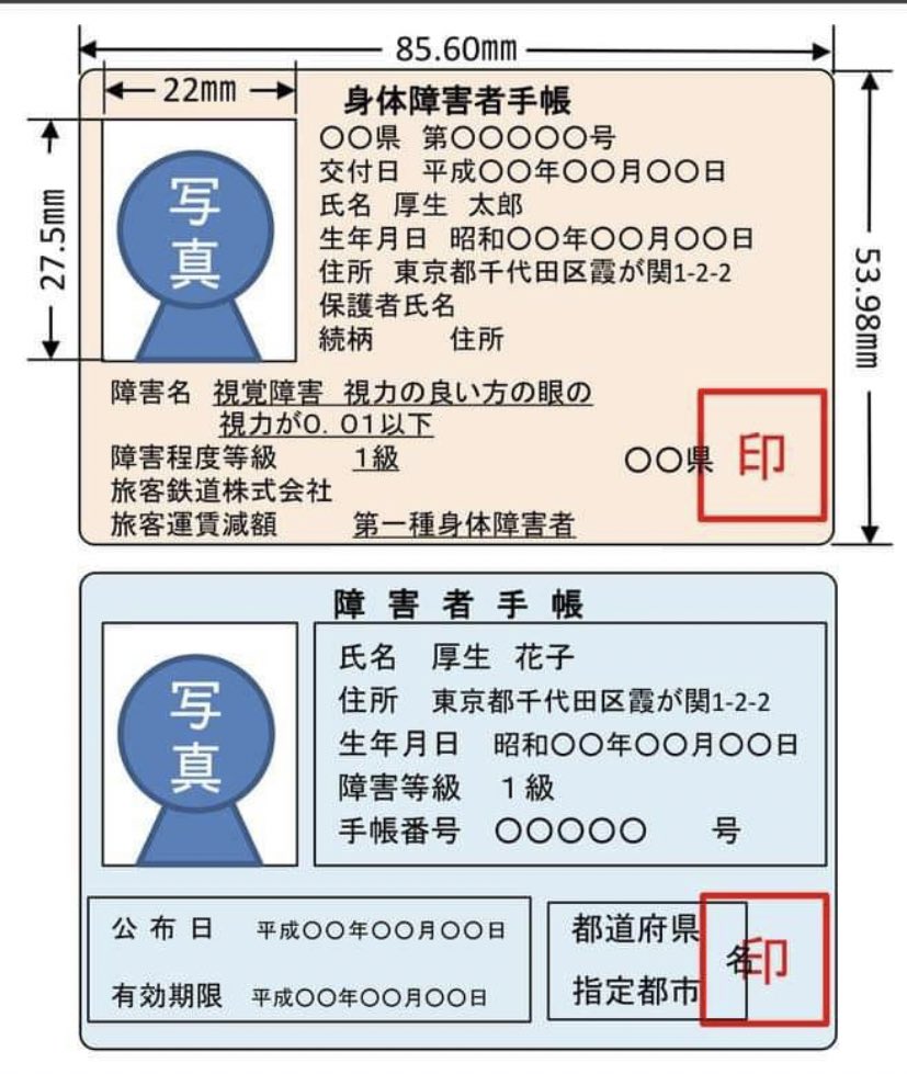 精神障害者保健福祉手帳