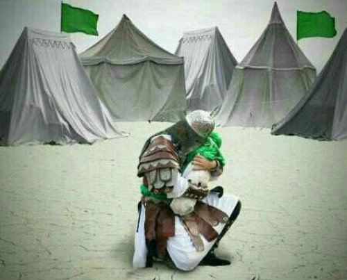 Mah_j_Heydari's tweet photo. از همه جهان برای سربازی حسین (ع) عهد گرفته شده
اما چه کسی به پای شیرمرد ۶ ماهه حادثه کربلا میرسد در وفای به این عهد
#الحسین_یجمعنا
#Hussian https://t.co/Dwzpyja0Qo