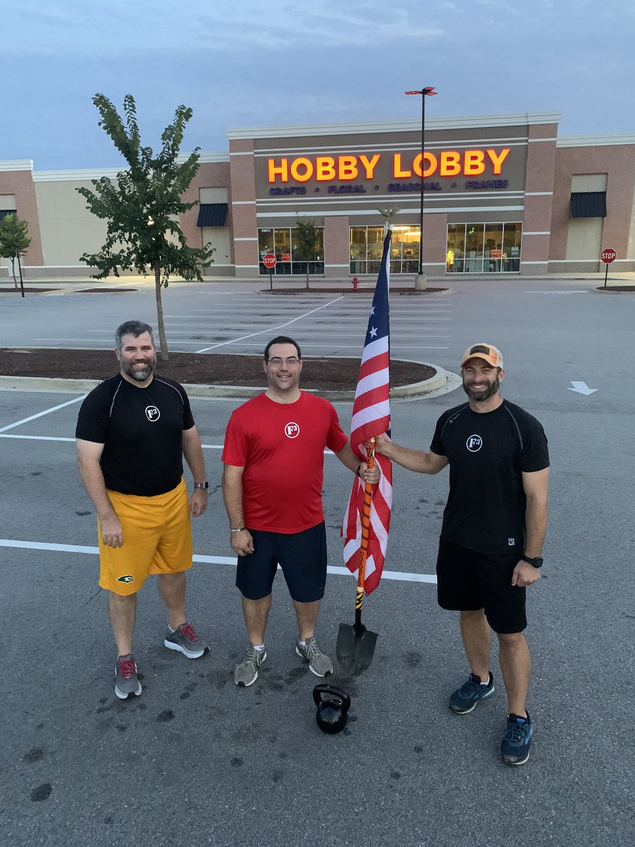6 pax post to <a href="/F3Tread/">F3 Tread</a> for, among other things, the passing of the shovel flag.  Congratulations, <a href="/R_Watts/">Rob Watts</a>!  <a href="/F3LexSC/">F3 Lexington SC</a> #f3counts