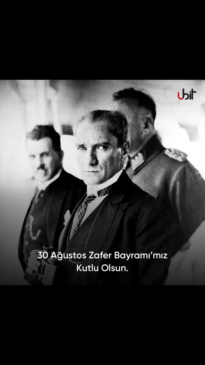 30 Ağustos Zafer Bayramı’mız Kutlu Olsun!🇹🇷 #Ubit #30Ağustos #ois #stoys