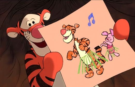 𝐰𝐨𝐧𝐩𝐢𝐥 𝐚𝐬 𝐭𝐢𝐠𝐠𝐞𝐫- ik they don't look alike but it fits- like they're both v positive and optimistic characters- i mean tigger is just happily jumping around trying to cheer everyone up and thats wonpil energy- loving towards his friends :((