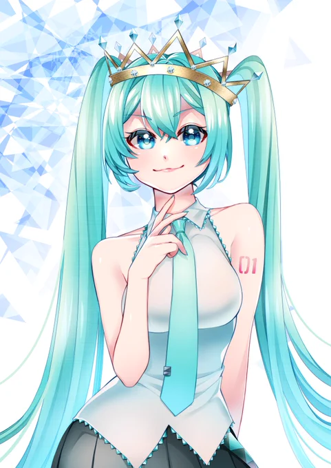 #初音ミク誕生祭2020
#初音ミク生誕祭2020
#初音ミク誕生祭
ちょっと早いけどお誕生日おめでとうミクさん??????? 