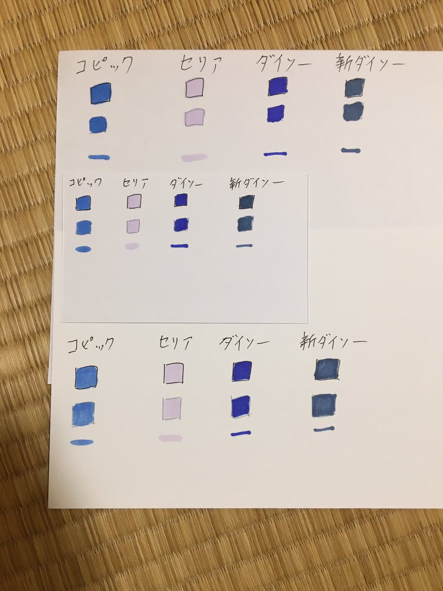 華流 しばらくまともに浮上できません 使いやすさはコピック セリア ダイソー ケント紙が裏写り少なめ コスパ的にもホワイトカードは使いやすさ 厚口タイプのスケッチブックは滲みやすいので注意 ぶっちゃけこだわりがないならホワイトカードや