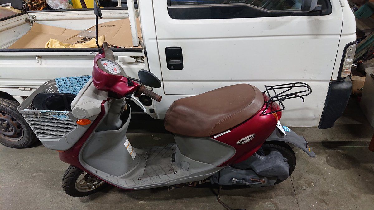 お取引頂きました。☆GARAGE-ECO千音寺☆スズキ　レッツ4赤　4-644名古屋市中川区より!! お取引頂きました。☆GARAGE-ECO千音寺☆スズキ レッツ4赤 4-644