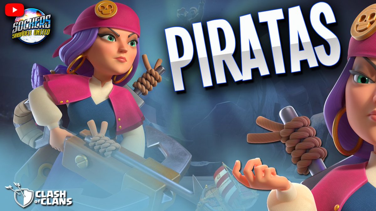 🆕VIDEO!!! 
🎬youtu.be/clBso3bTM3g
Llegan los PIRATAS 🧜‍♂️

🎁SORTEO PASE DE ORO
Requerimientos:
📌poner captura del CODIGO SOCKERS
📌dar RT 🔄
📌etiqueta dos amigos
📌Seguir a <a href="/TeamSockers_/">🔥Team Sockers🔥</a>

Resultado el martes día 1 septiembre
SUERTE 🍀