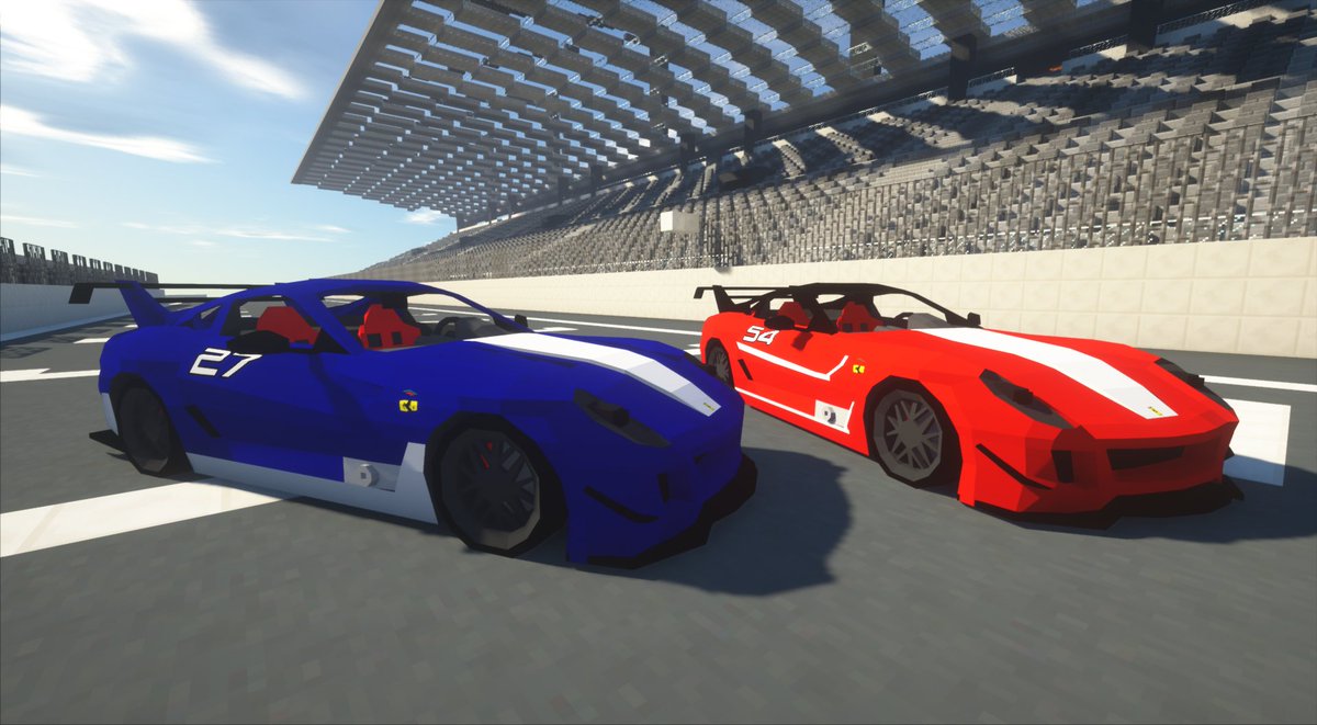 VellEagle's tweet photo. #Minecraft #flansmod #Ferrari #599xx #599XXEVO【Minecraft】Ferrari 599XX EVO https://t.co/dam8KvIDff